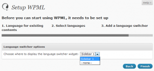 language_widget Enabling the language switcher widget