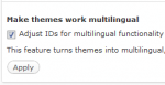 Auto adjust IDs