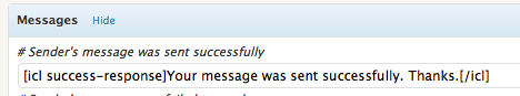 Making the message multilingual Making the message multilingual