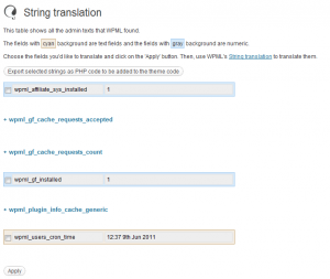 strings-in-wp-options