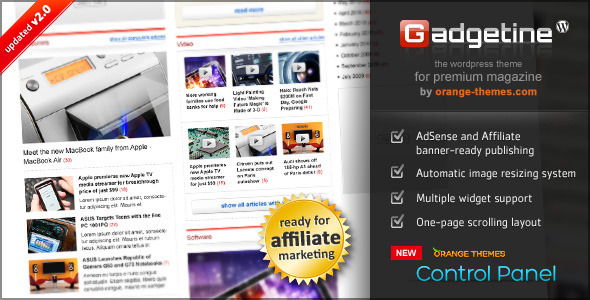 Gadgetine Theme Gadgetine Theme