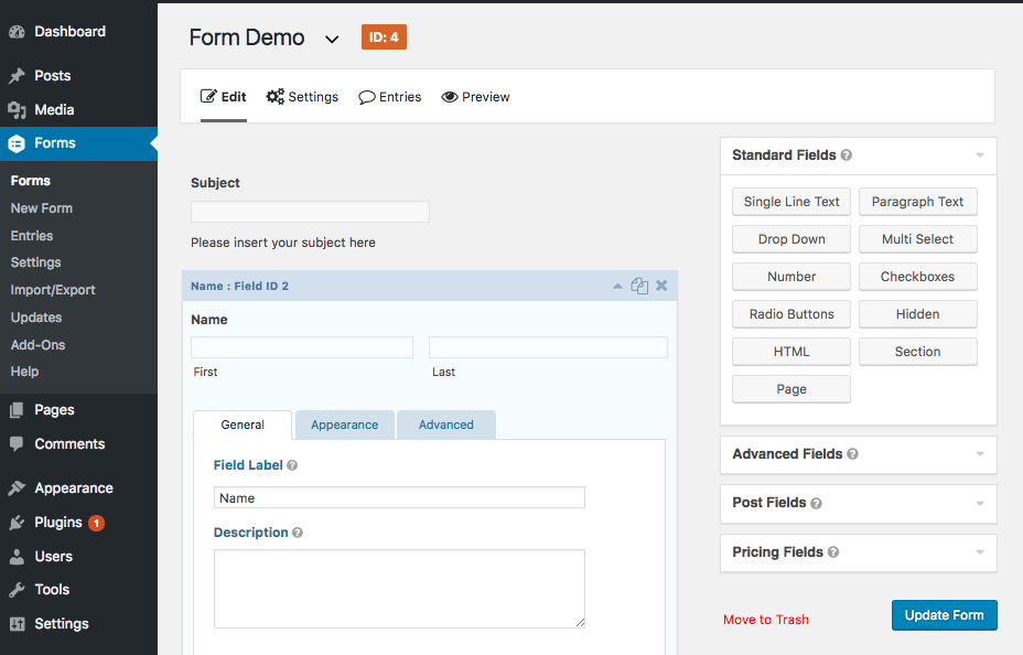 gravity forms enqueue scripts